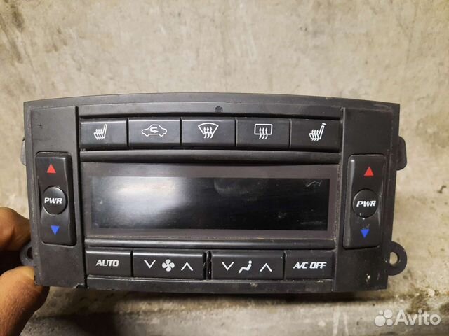 Блок управления печкой cadillac SRX 1 2003-2009