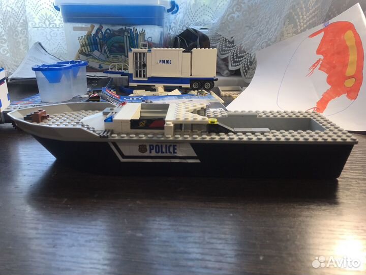 Корабль из lego