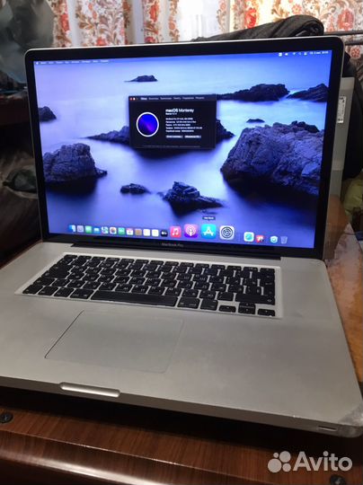 Apple macbook pro 17 2009