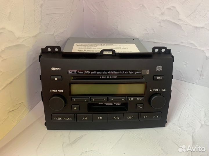 Штатная магнитола land cruiser prado 120