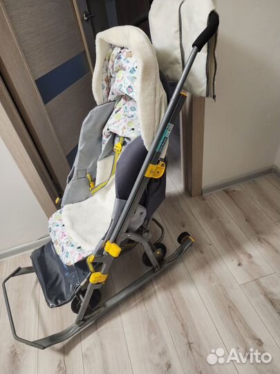 Санки коляска ника