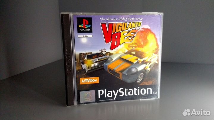 Vigilante 8 для PS1 (PAL) Лицензия