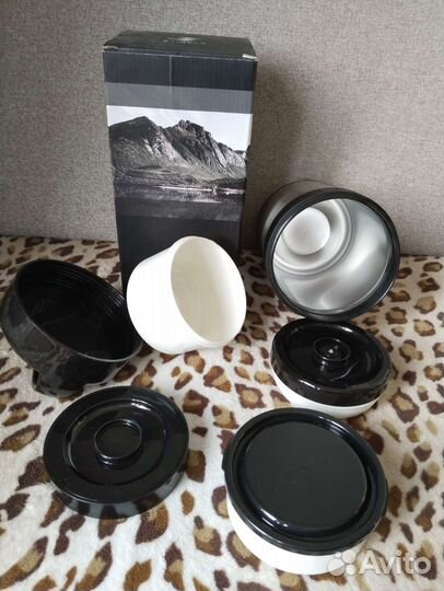 Термос для еды с контейнерами