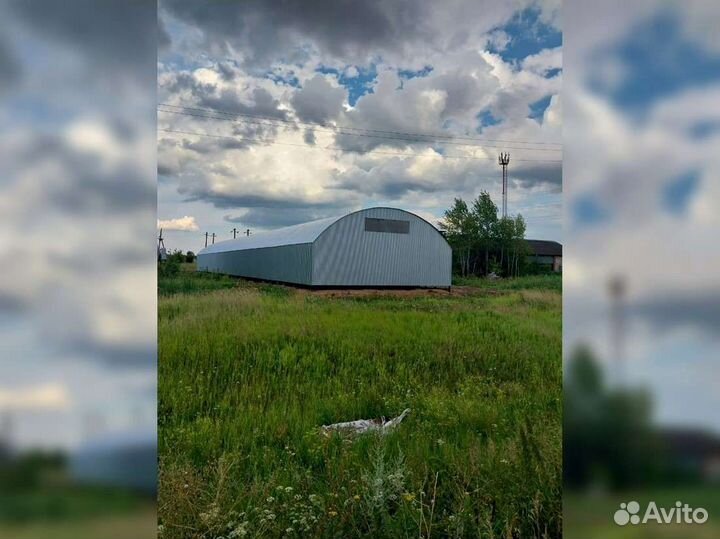 Ангар под ключ от производителя (26х93)