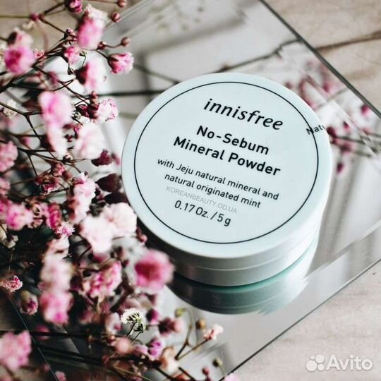 Корейская минеральная пудра Innisfree