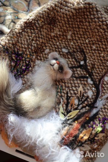 Шапка+шарф ручная работа