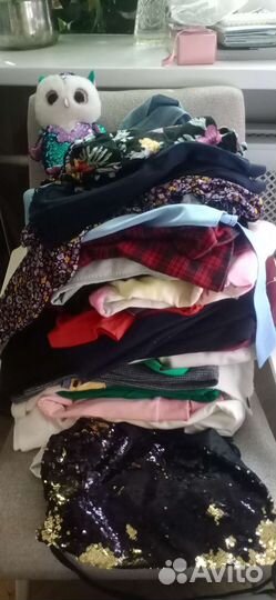 Детская одежда для девочек пакетом 140-152