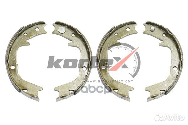 Колодки барабанные mitsubishi lancer 03/outlan