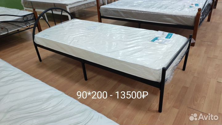 Кованная кровать односпальная