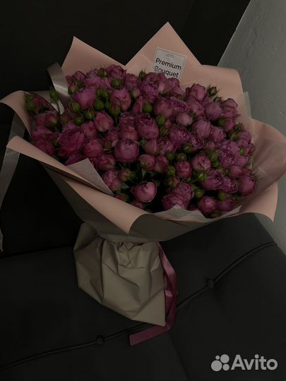 Кустовые пионовидные розы