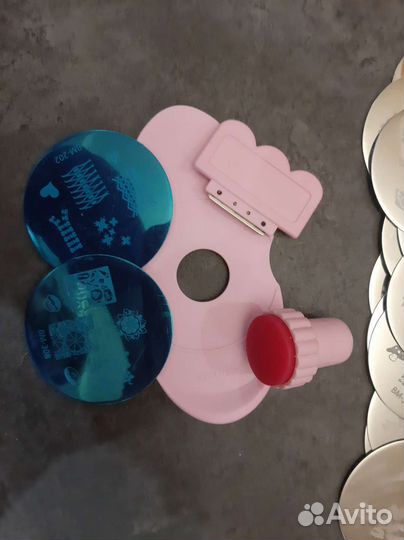 Набор для стемпинга Konad, пластины для стемпинга