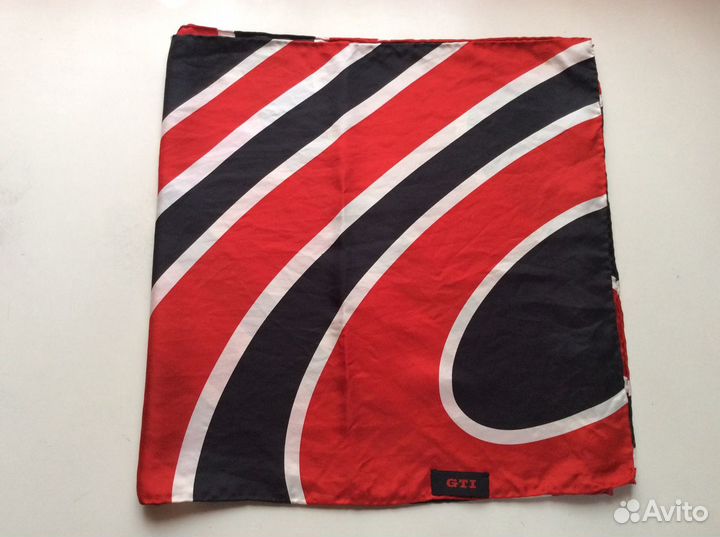 Брендовый шарф из Европы, натуральный шелк