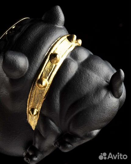 Пепельница керамическая бульдог