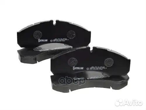 662 000-SX колодки дисковые п.+з. \ Iveco Daily