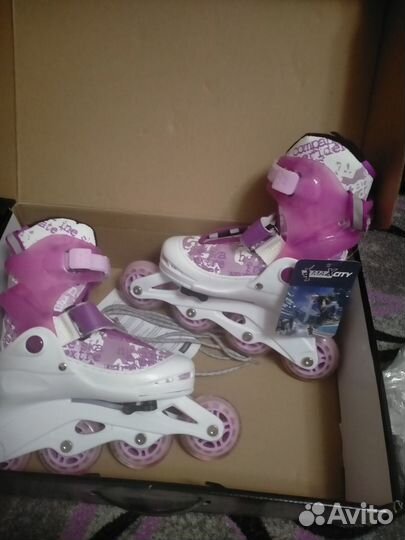 Роликовые коньки раздвижные