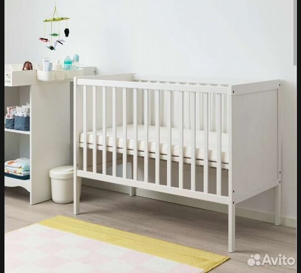 Детская кроватка IKEA сундвик