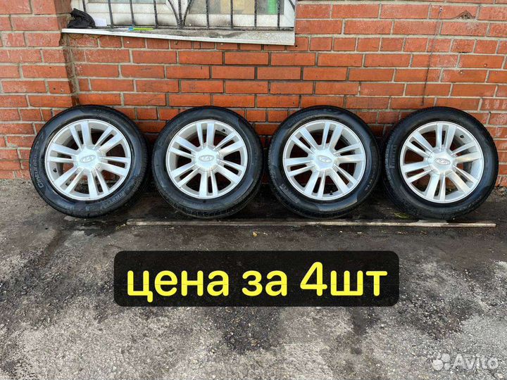 4 100 R16 Ваз Лада и др колеса лето в сборе