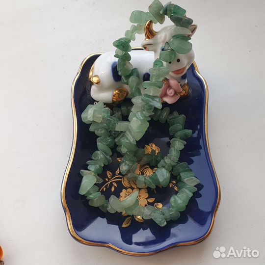 Бусы из натуральных камней СССР