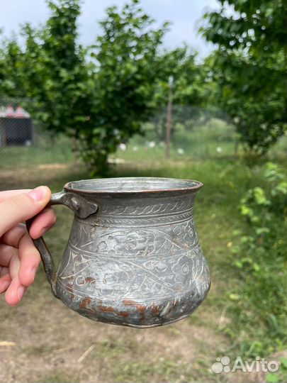 Старинная медная посуда