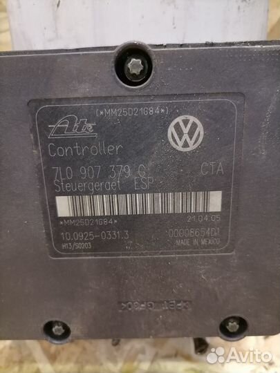 Блок ABS Volkswagen Touareg 7L 3.2