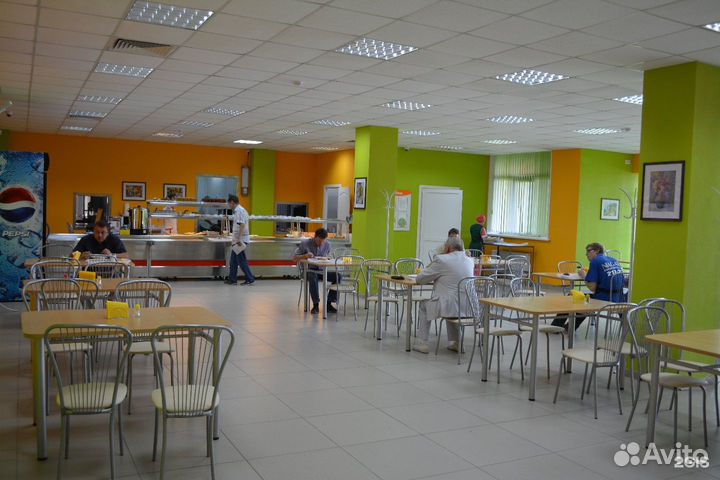 Действующая столовая в БЦ