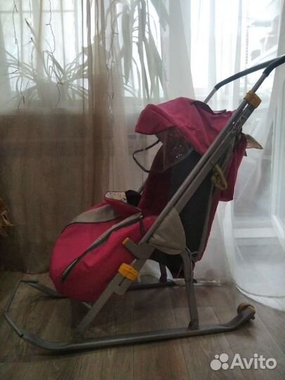 Коляска санки