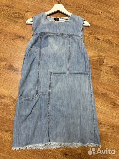 Сарафан лжинсовый zara