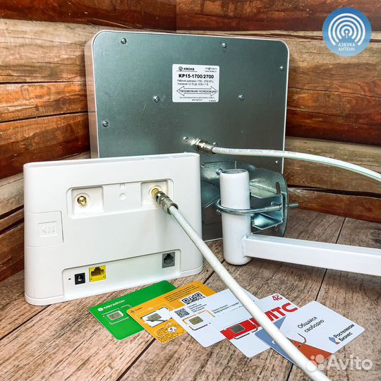 Комплект для интернета 4G. Безлимитный интернет