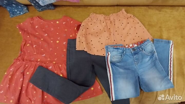 Вещи пакетом на девочку 4 года 104-110