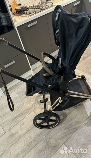 Коляска cybex priam LUX шасси rose gold 2 в 1