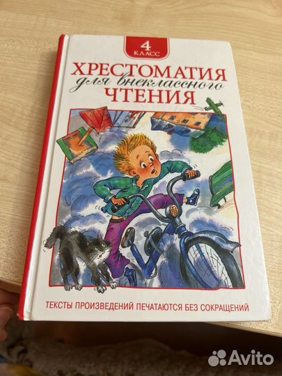 Хрестоматия для внеклассного чтения