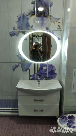 Ремонт ванной пвх панелями