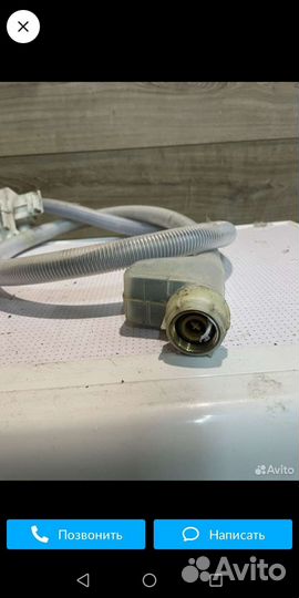 Шланг подачи воды с аквастопом