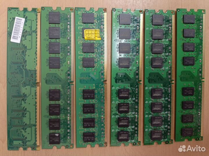 Оперативная память DDR2 1GB 2GB