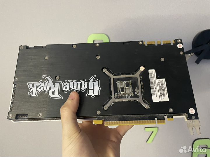 Видеокарта geforce gtx 1080 8gb Palit Game Rock