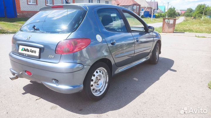 Peugeot 206 1.4 МТ, 2007, 246 660 км