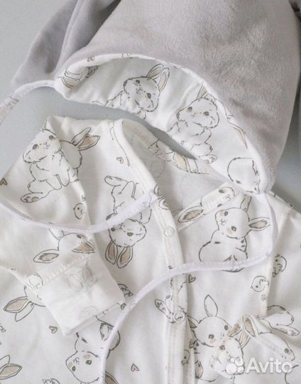 Комплект на выписку серый