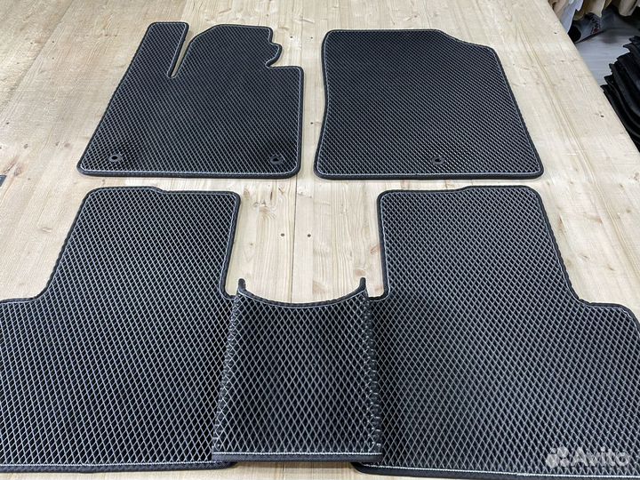 Автоковрики eva для Hyundai Santa Fe 2020-2021