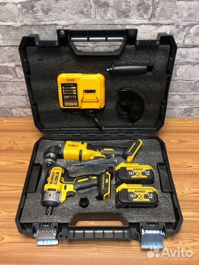 Гайковерт dewalt и аккумуляторная болгарка dewalt