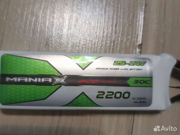 Аккумулятор lipo 2s