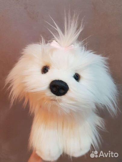 Мягкая игрушка маленькая собака