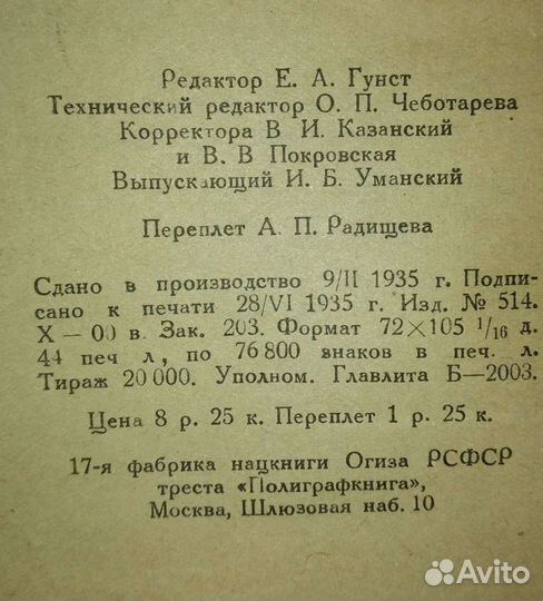 Островский сочинения 1935 г