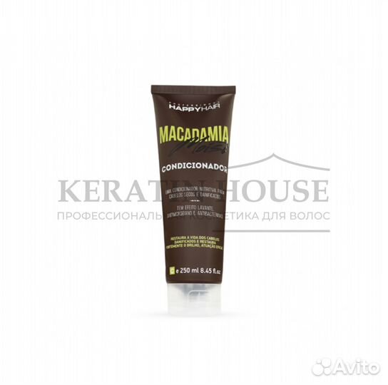 Happy Hair Macadamia Moist кондиционер без SLS/SLE