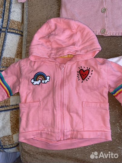 Пакет вещей на девочку 62