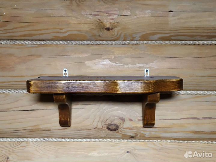 Журнальный столик на колесах с полкой