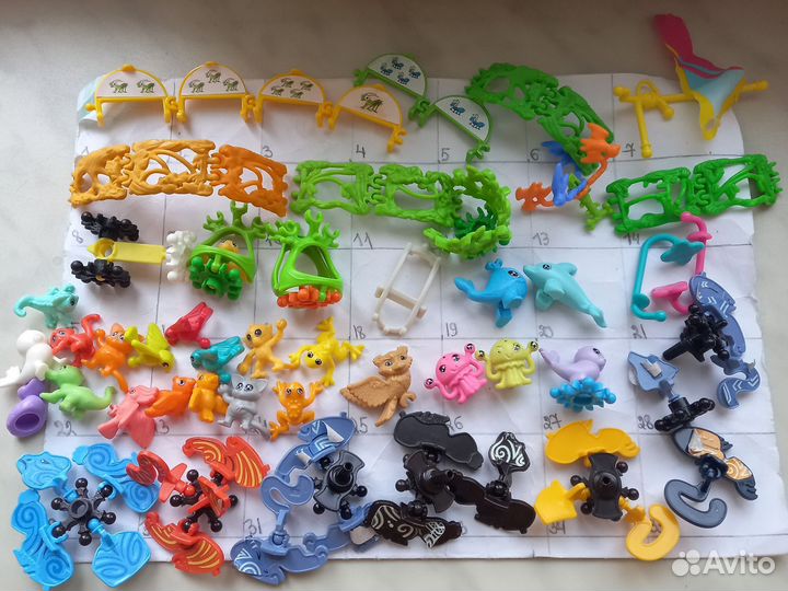 Киндер - сюрприз, запчасти