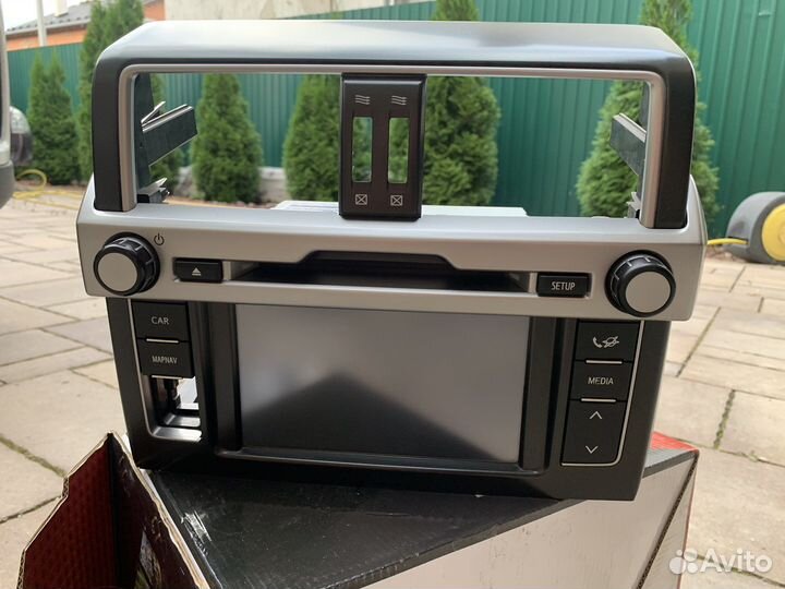 Штатная магнитола toyota prado 150