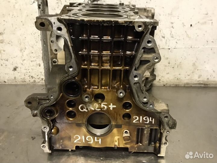 Блок цилиндров QR25DE Nissan X-Trail T31 Teana J32