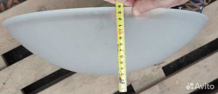 Плафон стеклянный для люстры