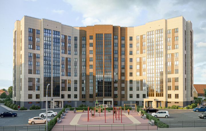 1-к. квартира, 36,3 м², 9/9 эт.